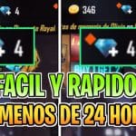 como obtener diamantes en free fire sin gastar dinero