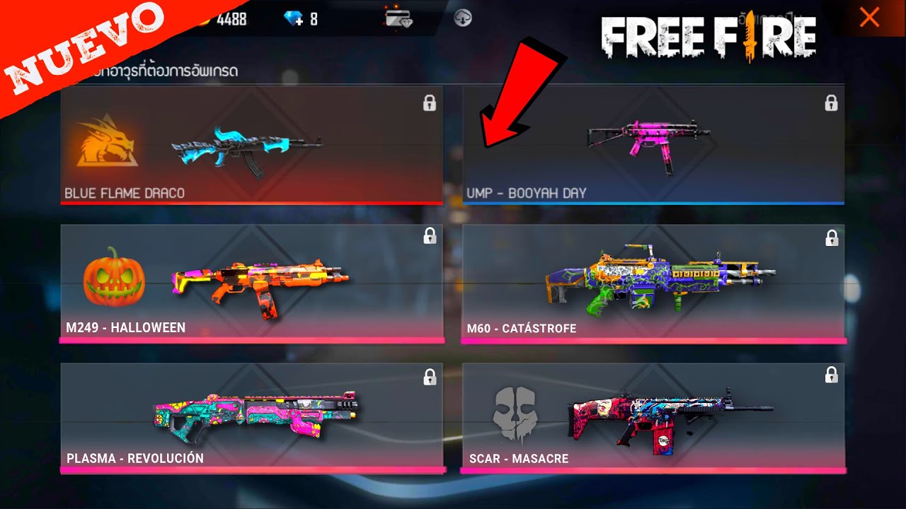 descubre las caracteristicas y ventajas de las armas evolutivas en free fire una guia completa